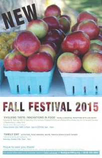 Fall Festival English Poster 11 x 17